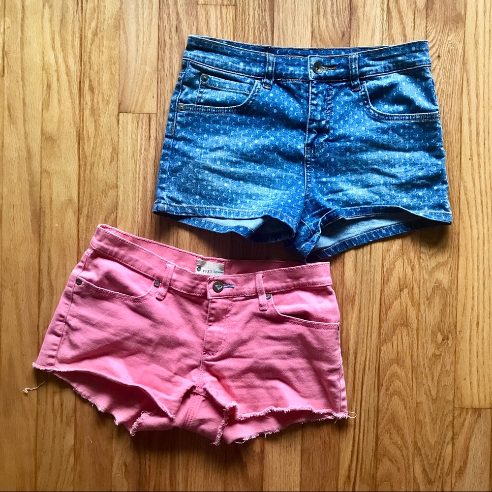 Bundle of Roxy and Billabong shorts